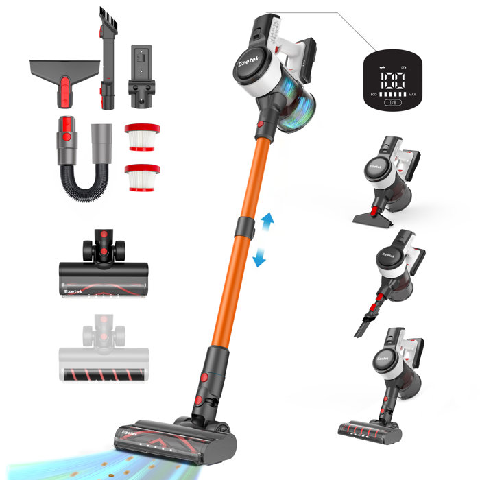 Evereze V40 Cordless Bagless Stick Vacuum & Reviews Wayfair